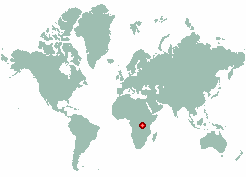Walikale in world map